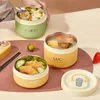 Borse per il pranzo borse portatili per pranzo termico sigillato per bambini impilabile a microonde 304 in acciaio inossidabile bento scatola da cibo per alimenti isolati