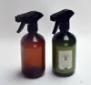500mlペットスプレー空のボトルトリガースプレーエッセンシャルオイルアロマセラピー香水補充可能なボトル
