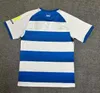 24 25 Queens Park Rangers Mens camisas de futebol Willock Willock Amos Roberts Dykes Johansen Home Shirts Futebol Camisas Camisetas curtas Manneve Uniformes 2024 2025 Home Away QPR