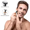 Blades Blades Kemei KM-1910 Electric Shaver Professional Beard Trimmer Musterable Rubber Probuct-Probrable Q240508