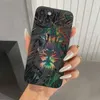 Caisses de téléphonie cellulaire COLORFUL LION MOTEL DU TÉLÉPHONE APPROPRIÉ POUR IPHIPH 11 12 13 14 15 PRO MAX XS XR 7 8 PLUS SE 2020 ABSORBULAGE ABSORBULABLE MATTE SILICONE COUVERTURE J240509