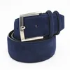 Nieuw stijlmodemerk Welour echte lederen riem voor jeans lederen riem mannen heren riemen luxe suede riembanden t190701 225A