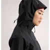 Wodoodporna designerska kurtka zewnętrzna sportowa odzież norvan shell jack kurtka damska wodoodporna i oddychająca kurtka czarna trkr