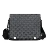 Men's flip single shoulder bag fashion men's crossbody bag business trip leisure computer briefcase large capacity bag