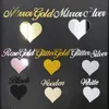 Personalisiertes Acrylschnittname Zeichen Spiegel Gold wählen Sie Ihre Schriftart Hochzeits Geburtstagsfeier Baby Krippe Name Schild 240429