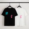 T-Shirts Designer Herren T-Shirts Bunt Graffiti Schaumdruck T-Shirt Mode Sommer atmungsaktiv