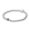 Neue heiße schöne Frauenperlen Pave Armband Sommerschmuck für Pandora 925 Sterling Silber Handkette Perlen Armbänder mit orig 306i