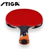 Stiga Professional Carbon 6 étoiles Racket de tennis de table pour raquettes offensives Sport Ping Pong Raquete Pimples in 240422