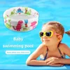 Inflatable Baby Swimming Pool Foldable Portable Child Outdoor Paddling Pool Ocean Ball Game Fence Playroom Decoration Toy Kids 240508