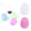 Collapsible Unbreakable Glass Stemless Silicone Wine Glasses Beer Whiskey Drinkware Outdoor Portable Foldable Drinking Cup Mug es