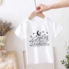 T-shirts Happy Eid Mubarak imprimement kidst-shirt filles garçons Eid Party Clothes Tops Ramadan à manches courtes T