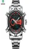 Wide wata luxury Watch Europäische Männer Sportgeschäft Quarz Bewegung Analog LCD Digital Date Alarm Armbanduhren Männer Watch1295355
