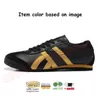 2024 Japan Tiger Shoes Mexico 66 Sneakers Designers Canvas Shoes Black White Blue Red Yellow Beige Low Mexico66 Trainers for Men and Women 36-44