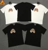 Summer Fashion Mens Projektanci damskiej niedźwiedzie o koszule dla męskich dłoni bluzki luksusowe litera haft tshirts odzież krótkie anioły SL2812062
