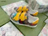 Fashion Baby Sneakers Cute Cat Patroon Kinderschoenen Maat 26-35 Hoogwaardige merkverpakking Buckle Riem Girls schoenen Designer Boys Shoes 24 May