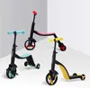 Strollers# Kick Nadle Childs Children Scooter Childrens Tricycle Kids Baby Scooters 3 In 1 Scooty Child voor fietstocht op speelgoedtrucs T240509