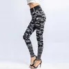 Leggings femminili da donna leggings mimetici stampati per cuhakci per le donne senza saldatura di jeans sport a vita alta pantaloni fitness sexy pantaloni lunghi elastici y240508