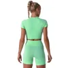 Lu yoga bodysuit uitlijning jumpsuit verkoop naadloze 2 stuks sport yoga stoel ight butt tillen fiess shorts loop outfit suit lemon ll sport r