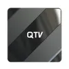 4K OTT 12M TV QTV X5 Android 10.0セットトップボックスH616 2GB RAN 8GB ROMメディアプレーヤーFuture TV Online