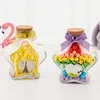 Vases Craft Storage Jar Transparent Small Star Shape Glass Jars Corked Drift Bottles For Home Outdoor