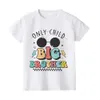 T-shirty Big Sister Big Brother Print T-shirt Ogłoszenie dziecka