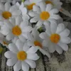 Fleurs décoratives 100x premium Gerbera Daisy Fleur compacte et mini-taille artificielle légère