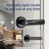 Smart Lock Smart Lock Biométrique Mot de passe d'empreinte digitale Déverrouillage de la porte électronique numérique TTLOCK Application APPLICATION DÉTÉSO LEULLOCKless Entrée sans clé WX