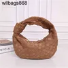 Designer Jodie Handbags Venetabottegs Facile da nuotare Woven Woven Womens Suede Mini cellulare in pelle europea e americana Small genuine