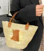 Bolsa de cesto de palha de moda de verão de verão