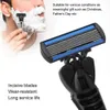 Razors Blades Super 6-layer shaver head manual stainless steel classic double-edged safety Q240508