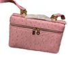 L19 Lunchbox Designer Bag Crossbody Taschen Umhängetasche L27 Beliebte Strauß gestrandete Leder -Leinwandtaschen für Frauen trendige Handtaschen XB163 B4