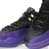 2024 New Yh 12 Retos Field Chaussure culturelle de basket-ball pour hommes Purple 40-47.5