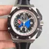 U1 di primo grado AAA Luxury Designer Watch 44mm Chronograph Men Watchs Sapphire Crystal di alta qualità orologio da polso forgiato cornice in carbonio sportivo Big Guy Guy.