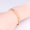 Small Model 4 Cz Stones Slim Love Bracelets Bangles Femmes Men Girls Cumbic Zirconia Bijoux de créateurs avec tournevis classique 245k