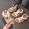 Slipper Girl Sandals Summer Pearl Shining Pearl Princess Shoes Korean Edition Kids Eva Kid Shoe For Sandalias de Mujer Q2404091