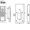 Smart Lock HomeProduct Centersecurity Alarmwooden Deurklank staal wachtwoord Deurslot WX