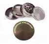 Logo personnalisé Mini mini bon marché 40 mm 4layer Chrome Crusher Herbing Grinder Colorful Metal Tobacco Grinder pour fumer5410408