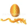Decoración de color 3d juego creativo imprimiendo huevo dios set de dragón colgante de dragón regalo hecho a mano