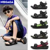 5Color Breattable Sport Sandals Summer Beach Shoes For Boys Comfort Soft Sole Kids Shoes Fashion Non-Slip Sandalias 240508