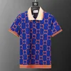 Designer Polo Brand Shirts Men Luxury Polos Casual Mens T Shirt Letter Print Brodery Fashion High Street Man T-shirt