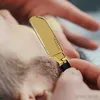 Бритвы лезвия цинк сплав с сплава держатель из силиконовой ручки мужская парикмахерская для борьбы с трендами для волос