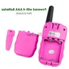 Talkie Walkie Kids Highlight Radio Transcelaceiver 123pcs Celular Telefono interfronta mini giocattoli portatile Bo xagsr