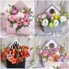 Geschenkwikkeling Mode Envelop Box Bloemverpakking Floral Bouquet Florist Leveringen Materialen Huwelijksfeest Decoratie 20x7x30cm Drop de Dhmph
