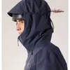 Waterproof Designer Jacket Outdoor Sportswear S24 Lightweight Mens Waterproof Windproof Breathable Lightweight Hooded Jacket Black Sapphire Xs AT4K