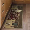 Tapete de cozinha tapa de tapa de cozinha carpete sala de estar tapete de tapete comprido absorvente anti -slip bando de entrada de porta de entrada decoração de decoração carpete wx