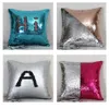 Case Mermaid Magic Pillow werfen reversible Pailletten Dekorative Kissenabdeckung Kissenbezug für Couchsofa Bett Weihnachtsgeschenke x 16 Zoll Hülle