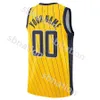 Man Kids Myles Turner Jersey 33 Buddy Hield 24 Tyrese Haliburton 0 Jalen Smith 25 George Hill 7 Serge Ibaka 99 Nwora 13 Chris Duarte Negro Blanco Navy