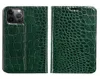 Luxury authentine cuir book flip Case pour iPhone 12 Pro Max 7plus 8 12 Mini magnétique Crocodile Couverture Funda pour iPhone 11 Pro Max1225306