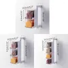 Storage Bottles Condiment Box Kitchen Plastic Container Wall-Mounted Rotatable Multi-Layer Drawer