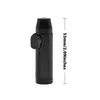 Newest Convenient Bullet Pipes Snuff Snorter Metal Mini Snuff Metal Snuffer Hot Selling Snorting Pipes